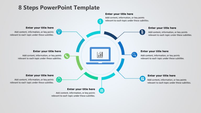 8 Steps PowerPoint Template Collection & Google Slides Theme 9