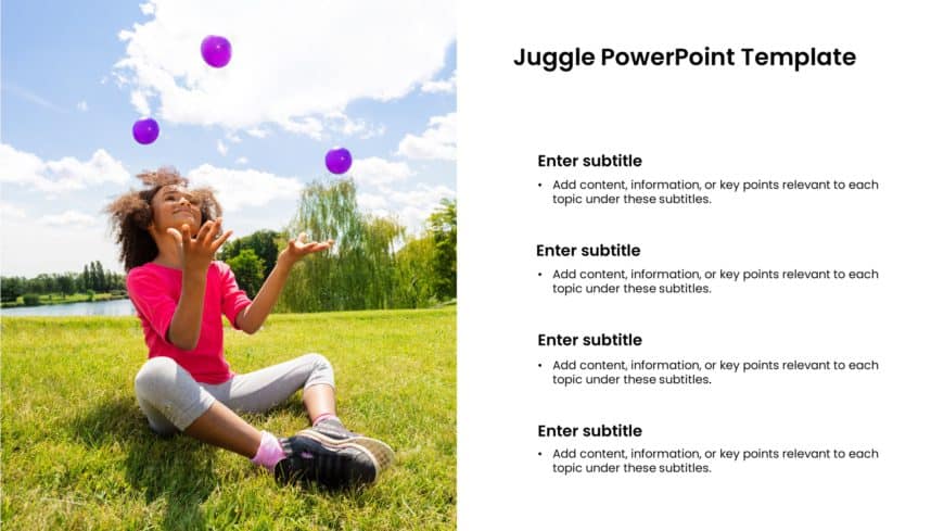 Juggle PowerPoint Template