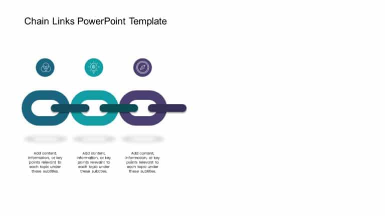 Animated Chain Links PowerPoint Template & Google Slides Theme 3