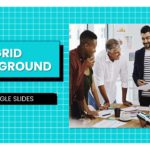 Grid Background For Google Slides Theme 2