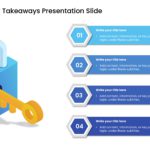 Animated Key Takeaways PowerPoint Template & Google Slides Theme 4