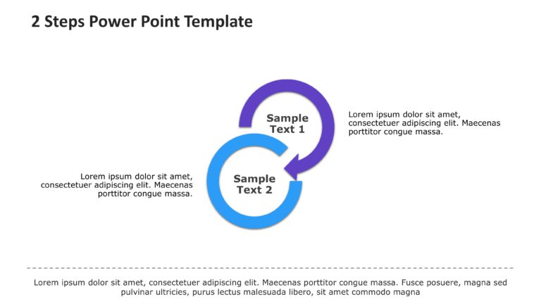 2 Steps PowerPoint Template Collection & Google Slides Theme 7