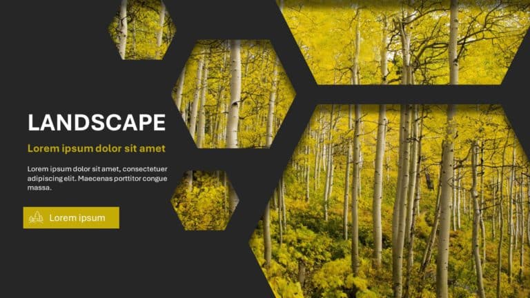 Animated Landscape PowerPoint Title Slide & Google Slides Theme 1