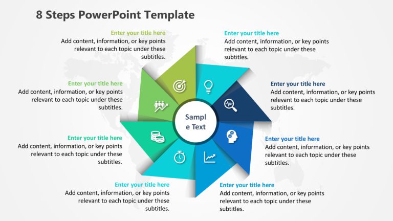 8 Steps PowerPoint Template Collection & Google Slides Theme 2