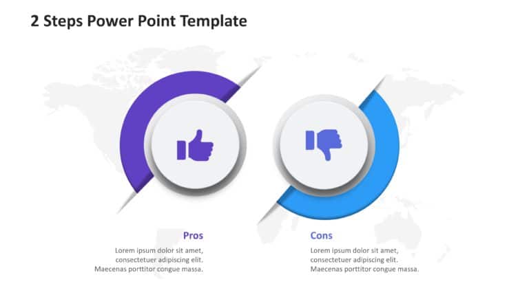 2 Steps PowerPoint Template Collection & Google Slides Theme 10