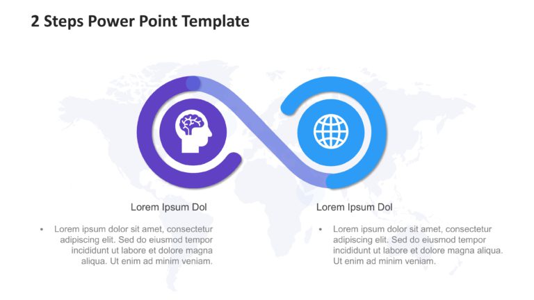 2 Steps PowerPoint Template Collection & Google Slides Theme 11