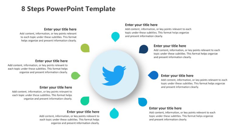 8 Steps PowerPoint Template Collection & Google Slides Theme 13