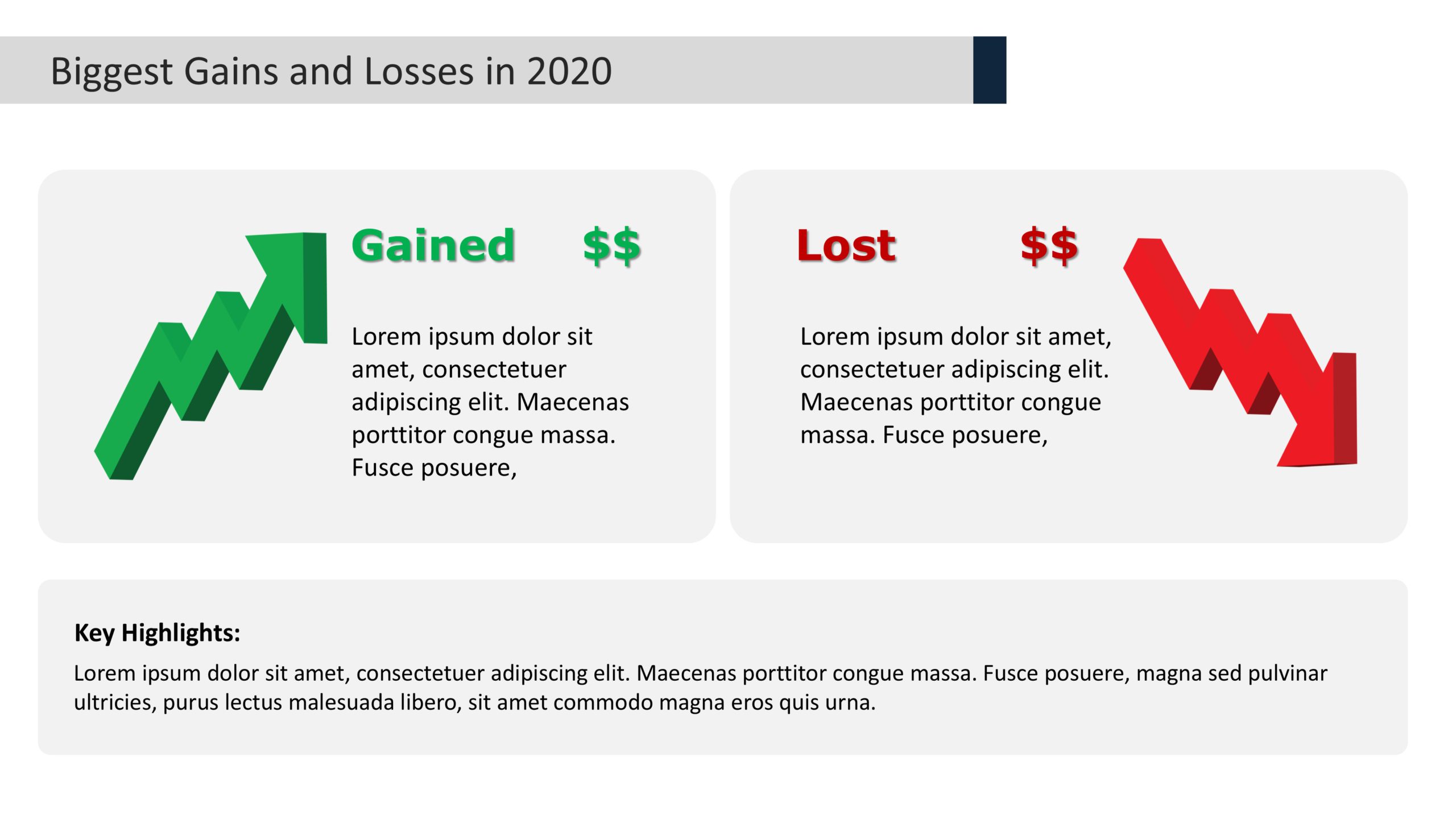 Winners & Losers PowerPoint Template & Google Slides Theme