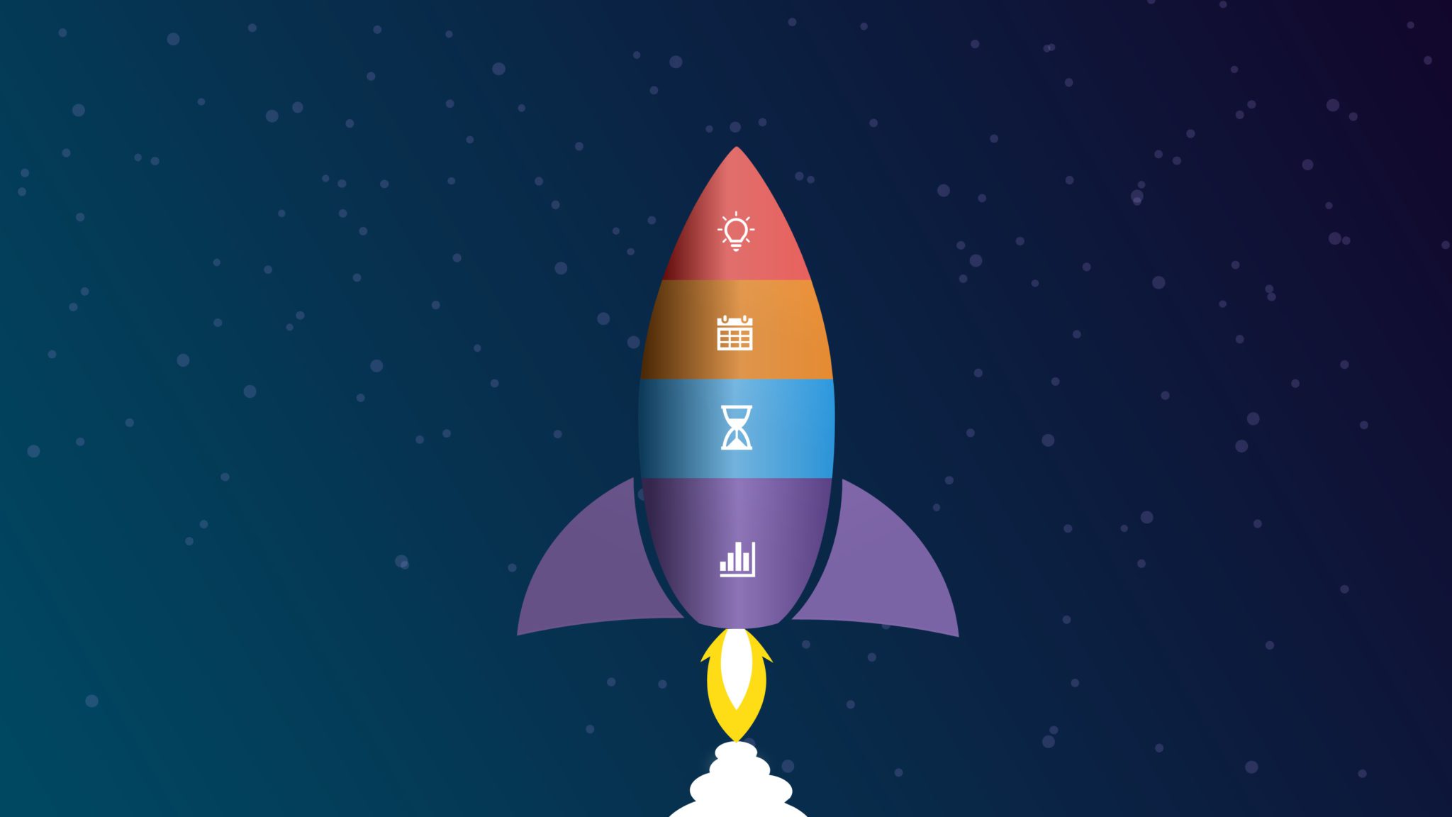 Powerpoint Animations Roclets Editable Rocket Templates For PowerPoint | SlideUpLift