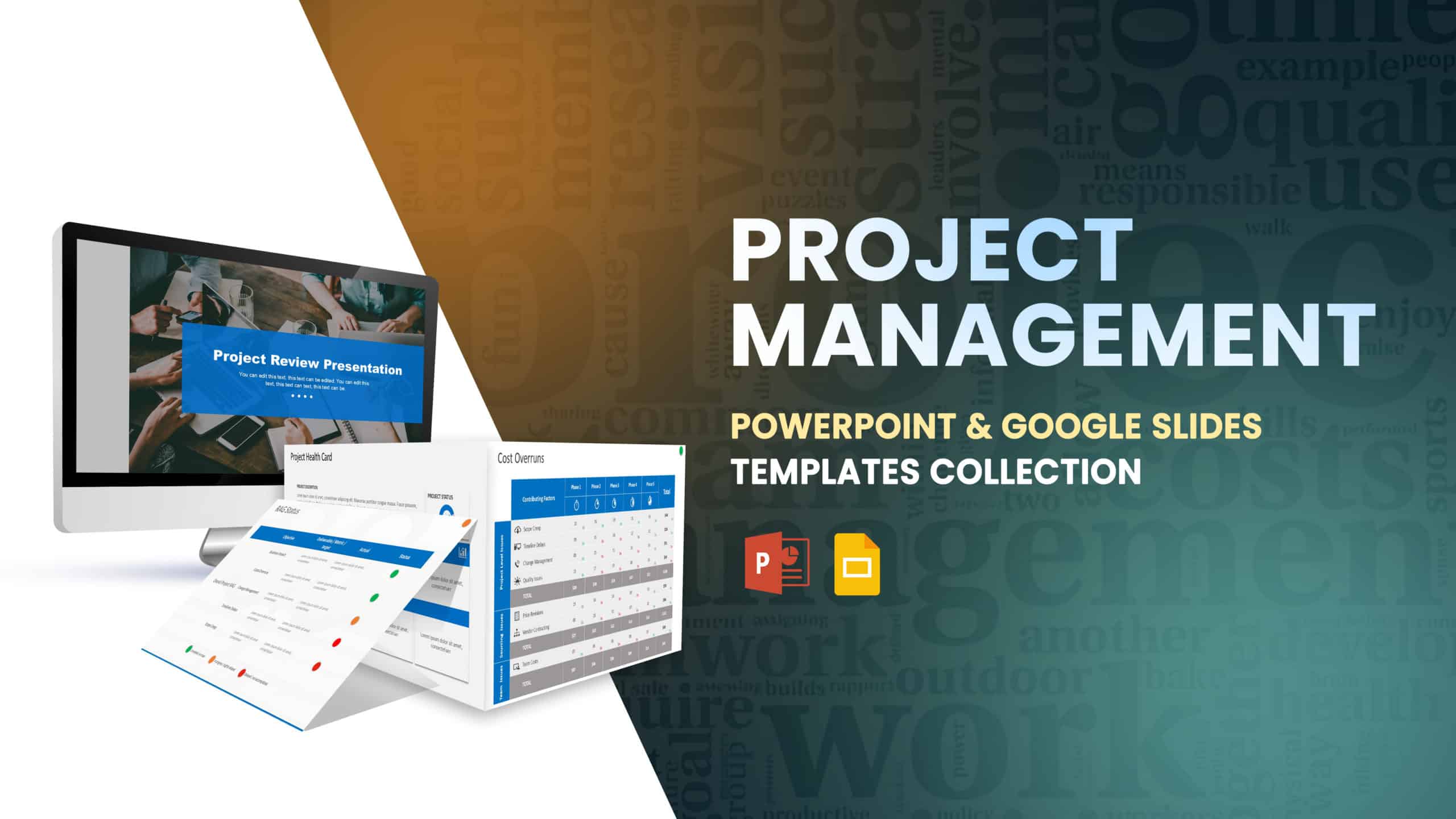 Project Management Slide Presentation Templates