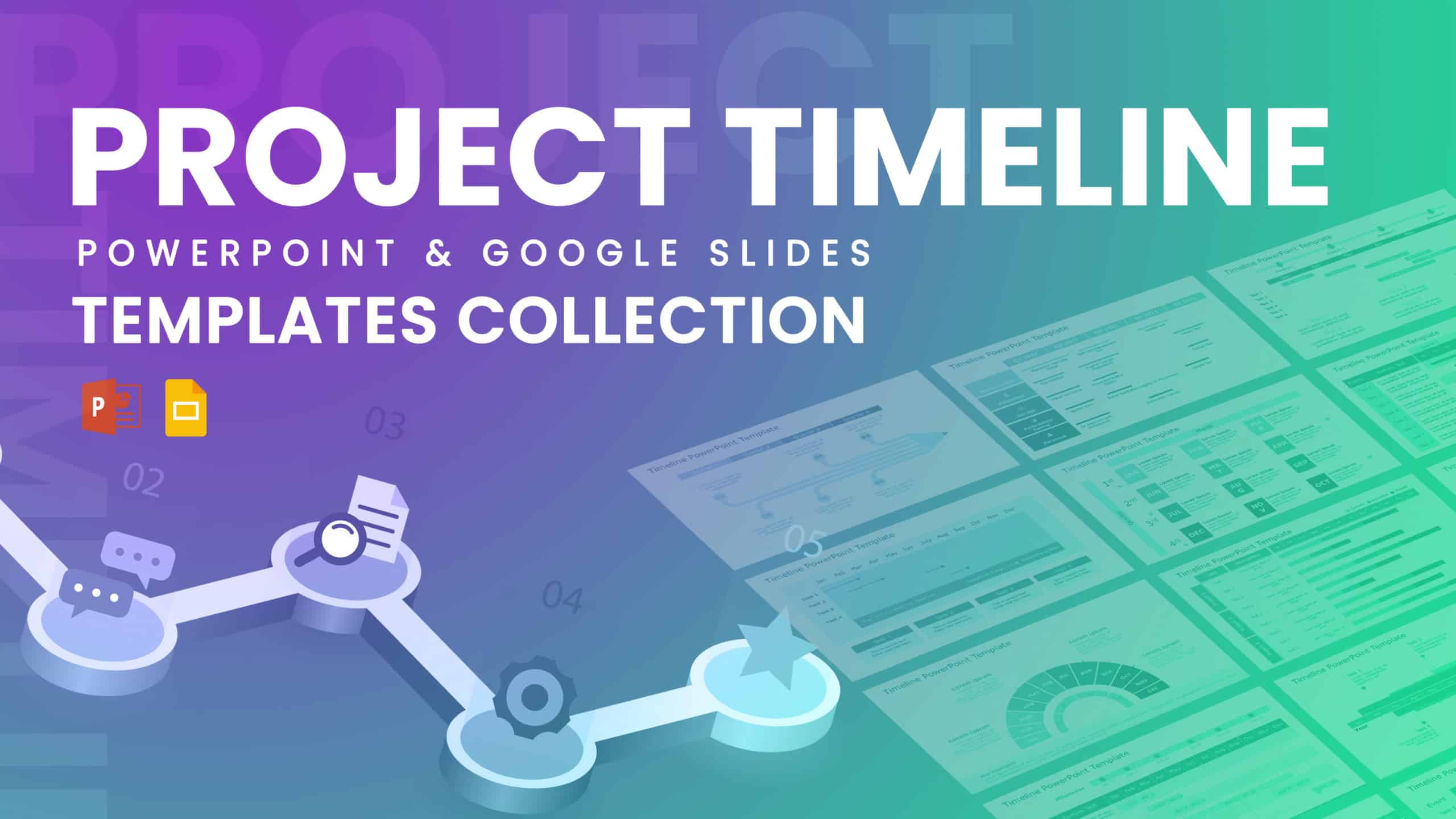 Project Timeline Templates Collection for PowerPoint & Google Slides Theme