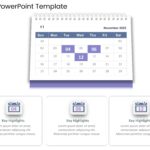 2025 Google Slides and PowerPoint Calendar Template Theme 11