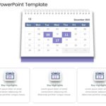 2025 Google Slides and PowerPoint Calendar Template Theme 12