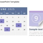 2025 Google Slides and PowerPoint Calendar Template Theme 18