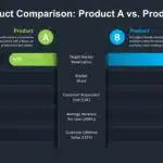 Animated Product Comparison Slide & Google Slides Theme 1