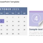 2025 Google Slides and PowerPoint Calendar Template Theme 22