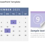 2025 Google Slides and PowerPoint Calendar Template Theme 23