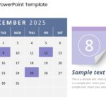 2025 Google Slides and PowerPoint Calendar Template Theme 24