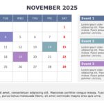 2025 Google Slides and PowerPoint Calendar Template Theme 35