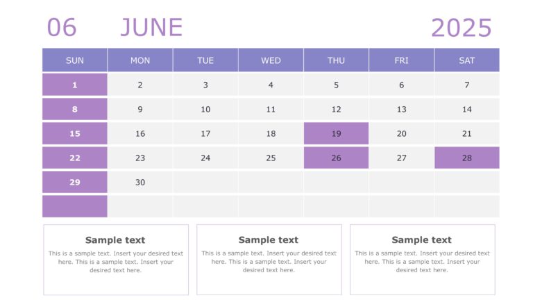 2025 Google Slides and PowerPoint Calendar Template Theme 47