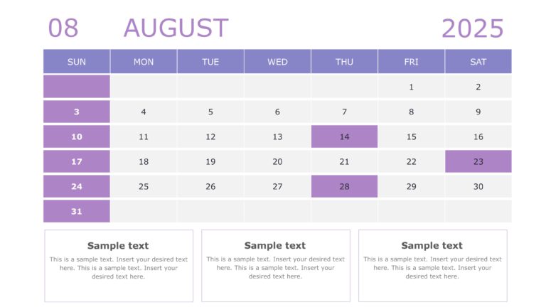 2025 Google Slides and PowerPoint Calendar Template Theme 49