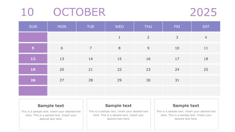 2025 Google Slides and PowerPoint Calendar Template Theme 51