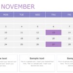 2025 Google Slides and PowerPoint Calendar Template Theme 52