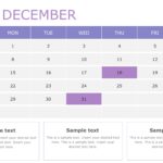 2025 Google Slides and PowerPoint Calendar Template Theme 53