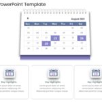 2025 Google Slides and PowerPoint Calendar Template Theme 8