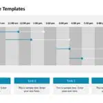 Daily Gantt Chart Presentation Templates & Google Slides Theme 1