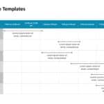 Daily Gantt Chart Presentation Templates & Google Slides Theme 6