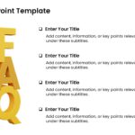 FAQ PowerPoint Template & Google Slides Theme