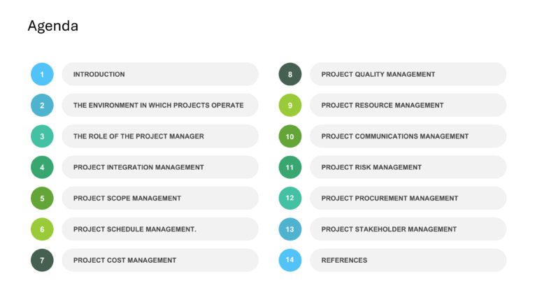 Project Management Presentation & Google Slides Theme 1