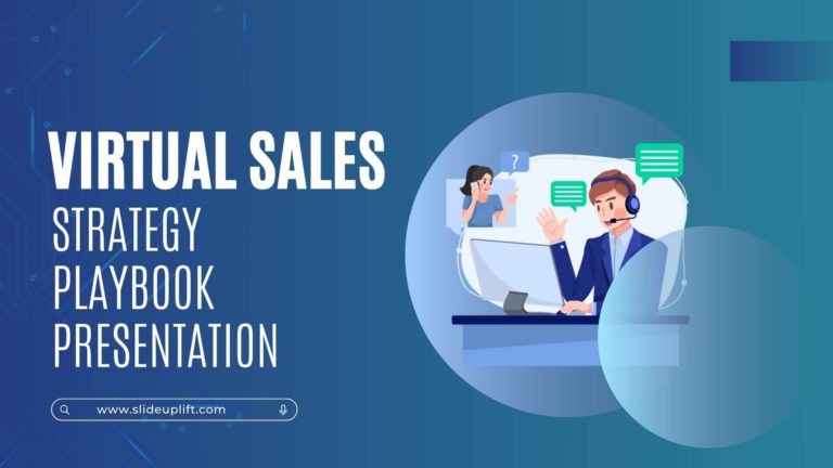 Virtual Sales Strategy Playbook Presentation & Google Slides Theme