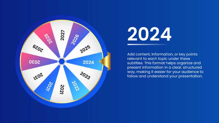 Animated Timeline Wheel Template for PowerPoint & Google Slides Theme 9