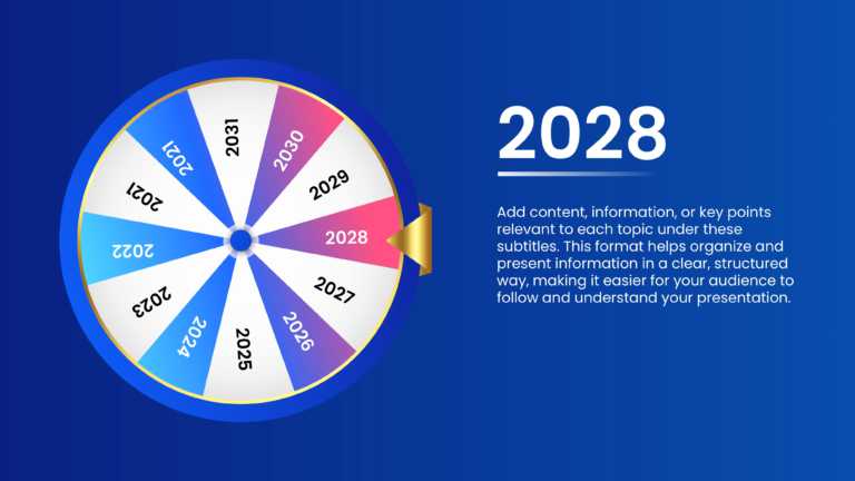 Animated Timeline Wheel Template for PowerPoint & Google Slides Theme 13