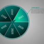 Animated Timeline Wheel Template for PowerPoint & Google Slides Theme 1