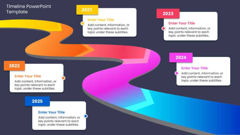 Animated Yearly List Timeline For PowerPoint & Google Slides Theme 1