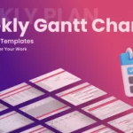 Weekly Gantt Chart Presentation Templates & Google Slides Theme