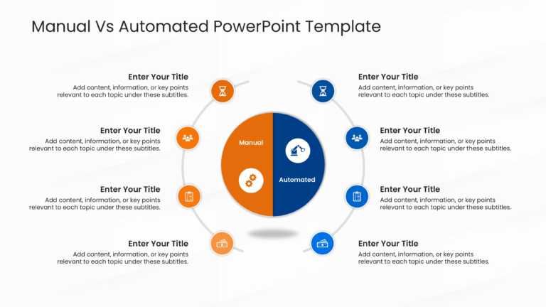 Automation Comparison PowerPoint Template & Google Slides Theme 1