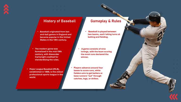 Baseball PowerPoint Template & Google Slides Theme 3