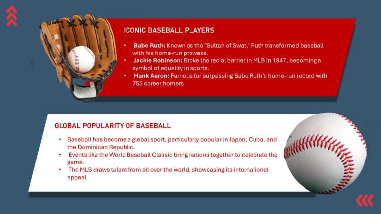 Baseball PowerPoint Template & Google Slides Theme 4