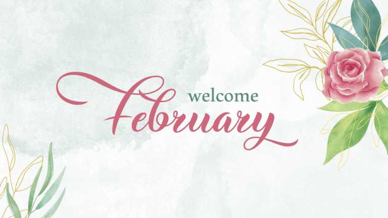 February Backgrounds For PowerPoint And Google Slides Theme 1