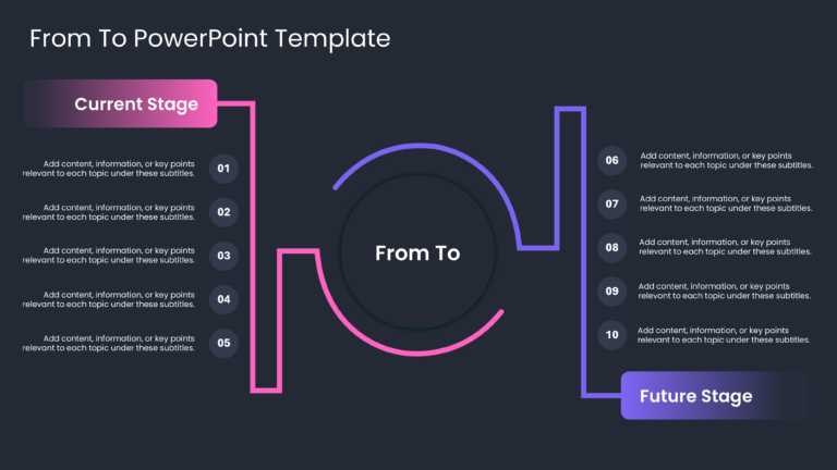 From To Presentation Template