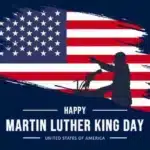 Martin Luther King Background For PowerPoint Template & Google Slides Theme