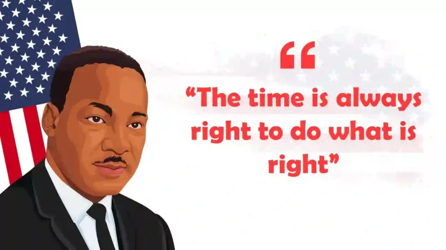 Martin Luther King Quote Slide