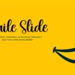 Smile Yellow PowerPoint Background & Google Slides Theme