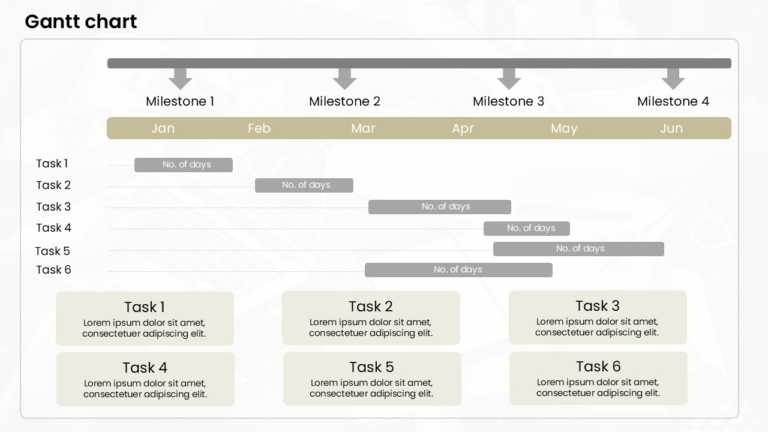 Gantt Chart 11 PowerPoint Template & Google Slides Theme 1