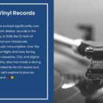 Dark Blue Vinyl Music Presentation Theme & Google Slides Theme 4