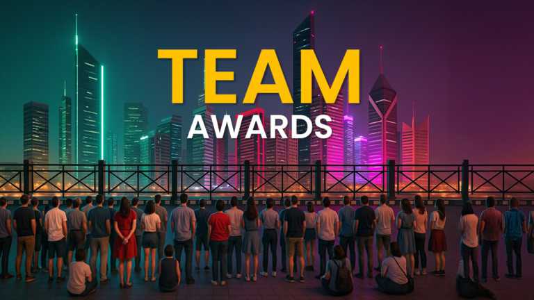 Animated Team Awards Presentation Template